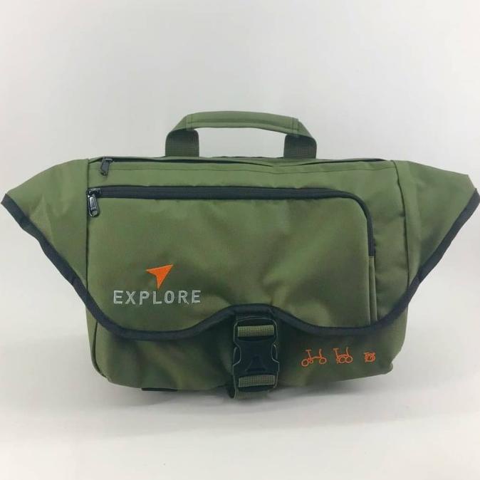 Tas brompton EXPLORER tas depan brompton explorer Front Bag Brompton