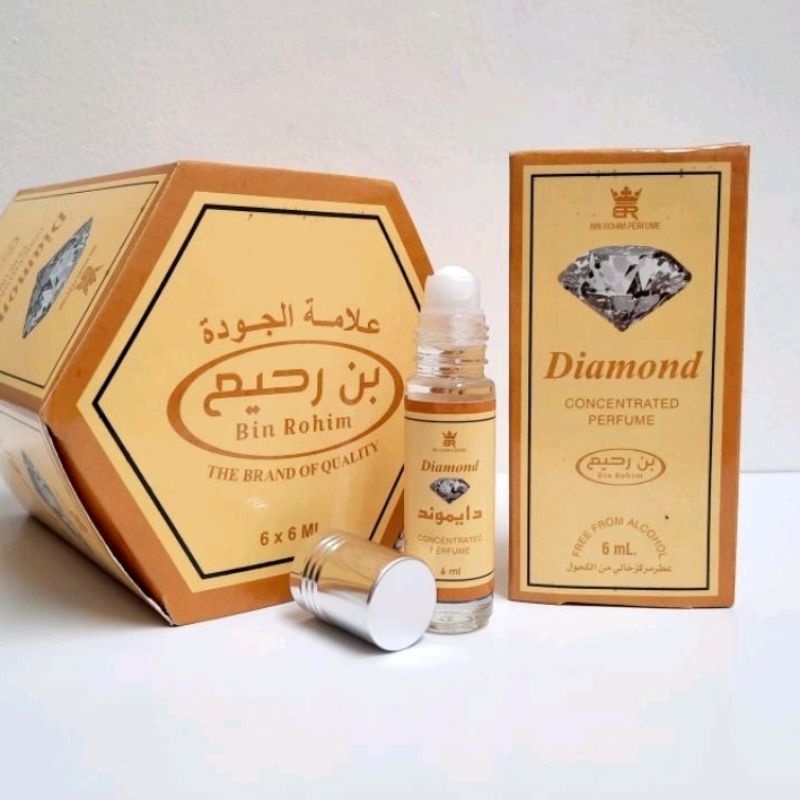 parfum bin rohim DIAMOND 6ml per box (6pcs)