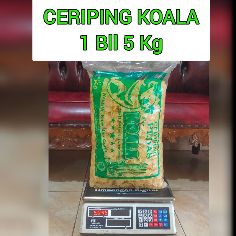 

Kerupuk Ceriping Koala 1 Ball 5 Kg