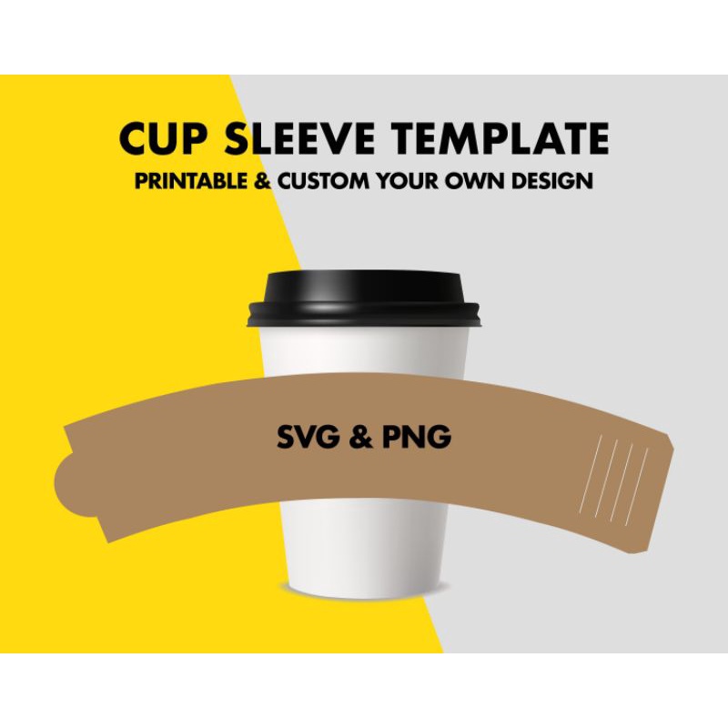 CupSleeve / Cup Sleeve custom + cetak waterproof