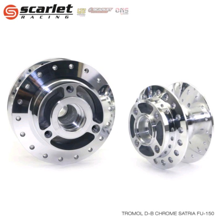 Ori Tromol Depan Belakang Scarlet Racing Satria Fu-150 Original