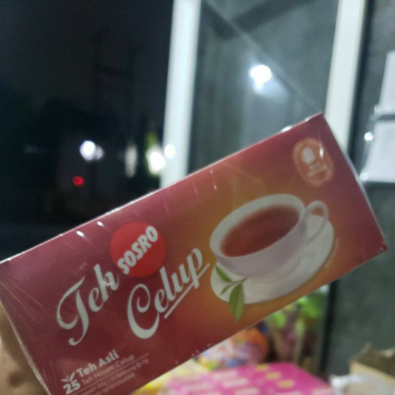 

teh sosro celup 25 kantong