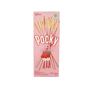 

GLICO BISCUIT POCKY STRAWBERRY BOX 21g