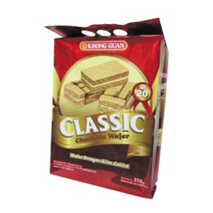 

KHONG GUAN CHOCOLATE WAFER CLASSIC PCK 350g