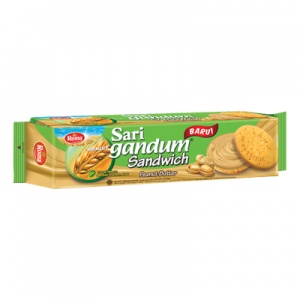 

ROMA BISCUIT SARI GANDUM SANDWICH PEANUT BUTTER PCK 115/108g