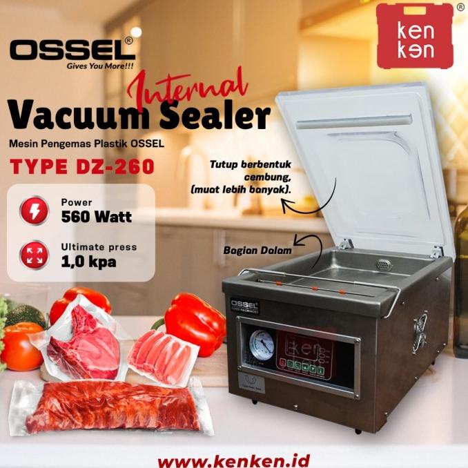 Vacuum Sealer Dz 260 Ossel Vakum Makanan Dz 260 Ossel Vacuum Makanan