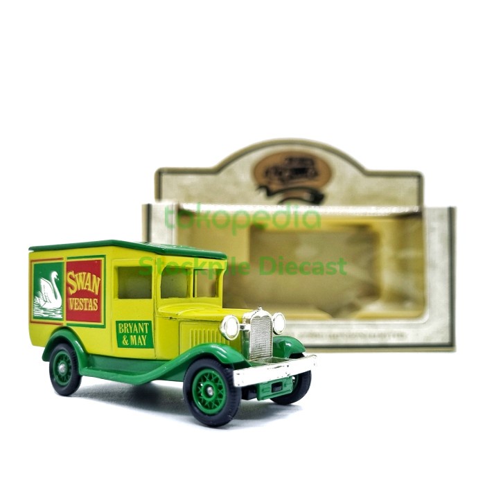 MUST HAVE LLEDO DAYS GONE 1934 FORD MODEL A VAN SWAN VESTAS TERBARU