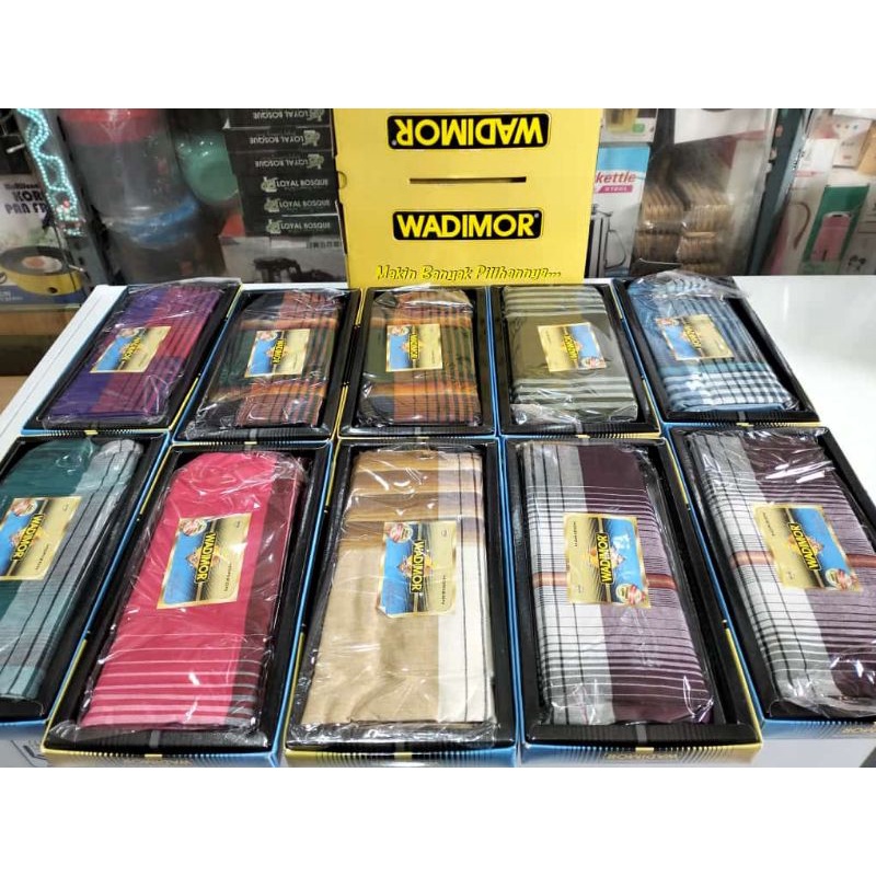 Sarung Wadimor Kombinasi Motif Horizon, Nanggroe, Marocco, Malay