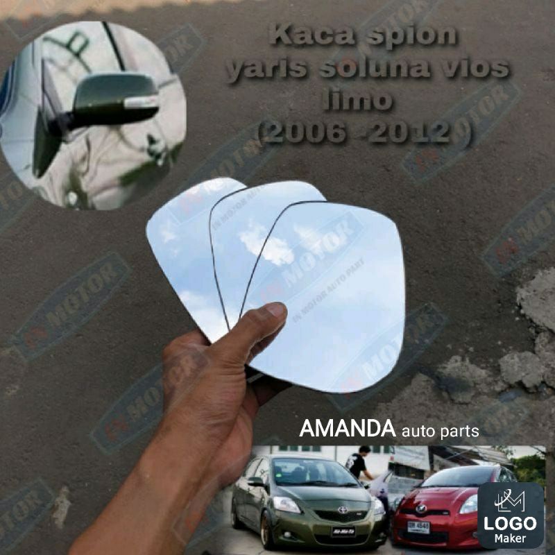 kaca spion mobil Yaris Altis Camry Vios Gen 2 tahun 2006-2010