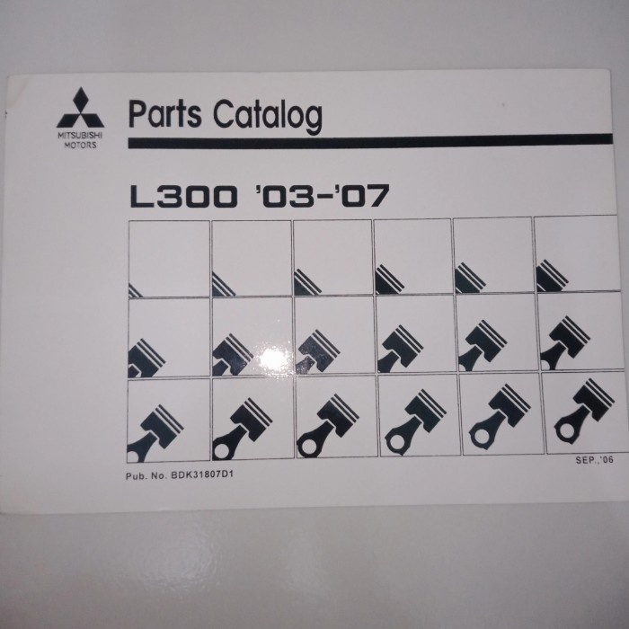 Terlaris Parts Catalog L300 Ta 2003- 2007