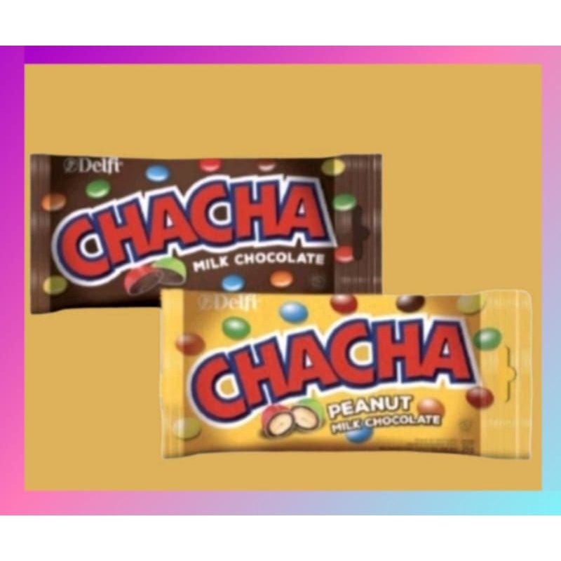 

Permen Cha Cha Coklat Delfi 1Pak Isi 30 Sachet @7Gr - Coklat Cha-Cha