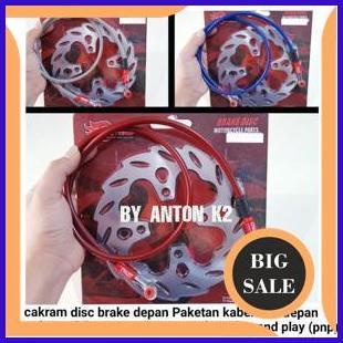 PIRINGAN CAKRAM PAKET KABEL SELANG REM DEPAN MOTOR VEGA/VEGA R/VEGA ZR suku cadang 29M4R23