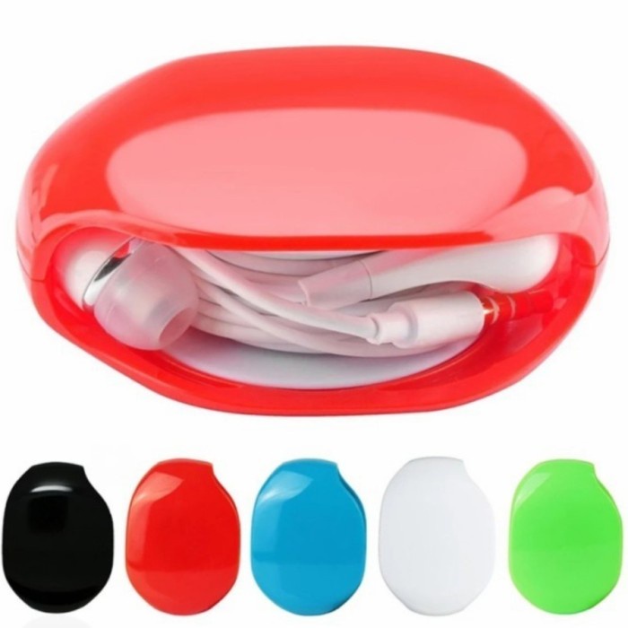 FMFIT Tempat Earphone Minimalis Gulung | Earphone Holder Headset Case