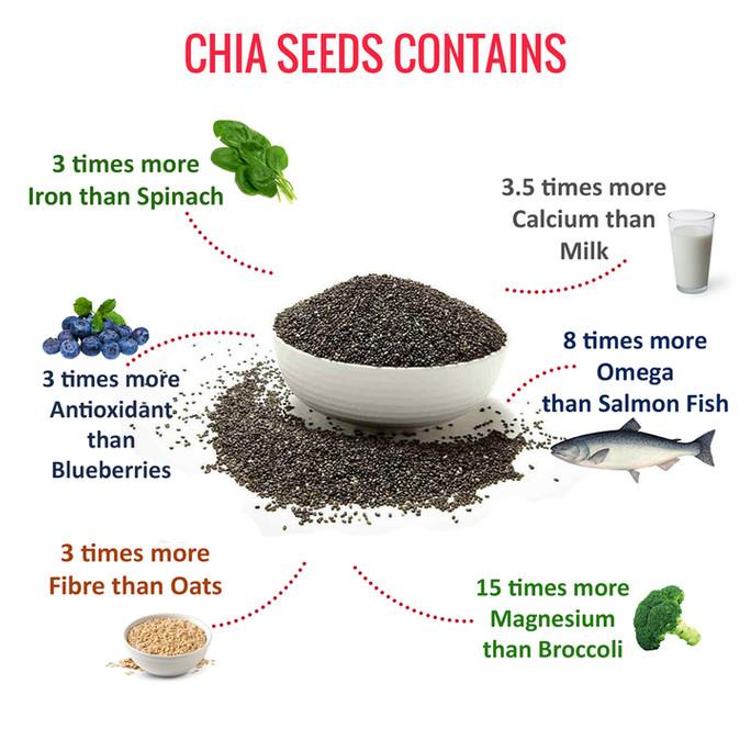 

STOK TERBATAS CHIA SEED MEXICO ORGANIC 100GR BOTOL PREMIUM ORGANIK