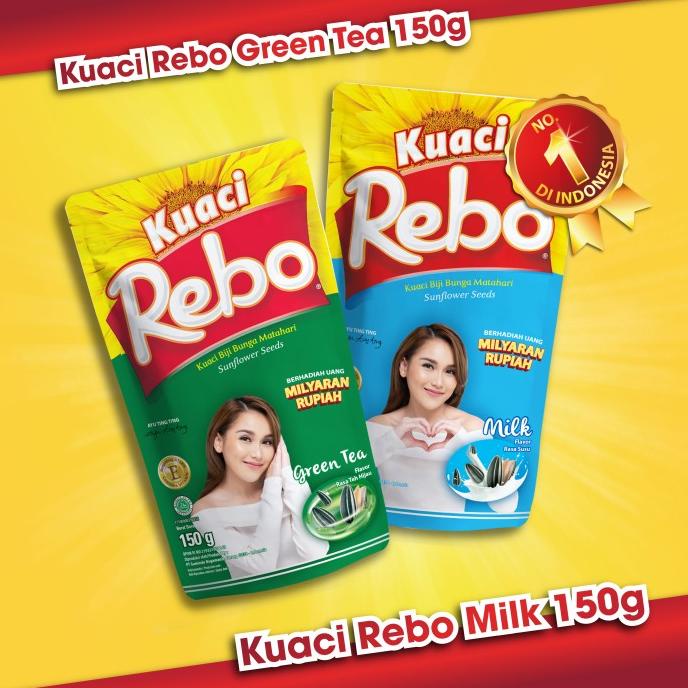 

TERBARU REBO KUACI BUNDLING VARIAN RASA MILK 150 GRAM + GREEN TEA 150 GRAM