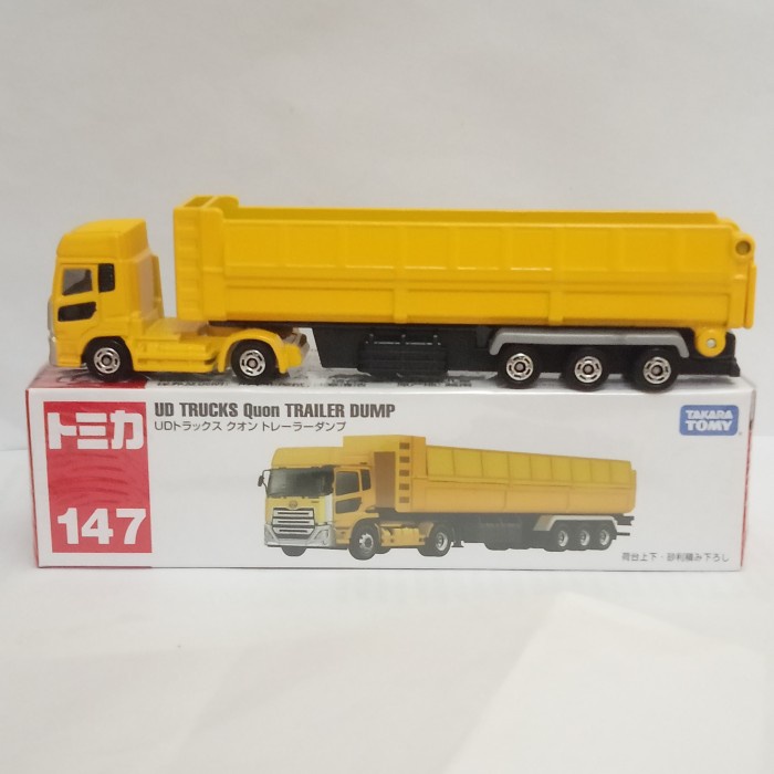 PROMO TOMICA 147 UD TRUCKS QUON TRAILER DUMP TAKARA TOMY DIECAST TRUK PASIR TERMURAH