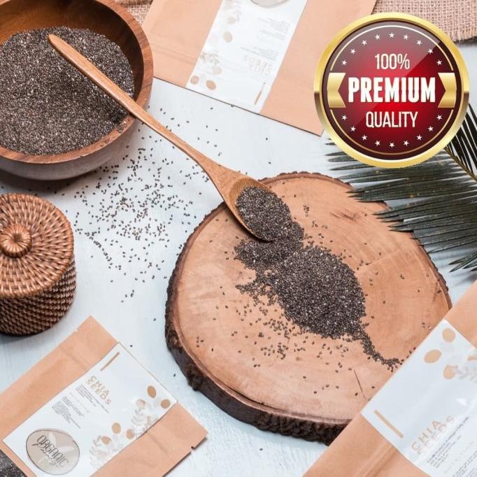 

STOK TERBATAS ORGANIC CHIA SEED MEXICO 1000 GRAM GRADE A PREMIUM