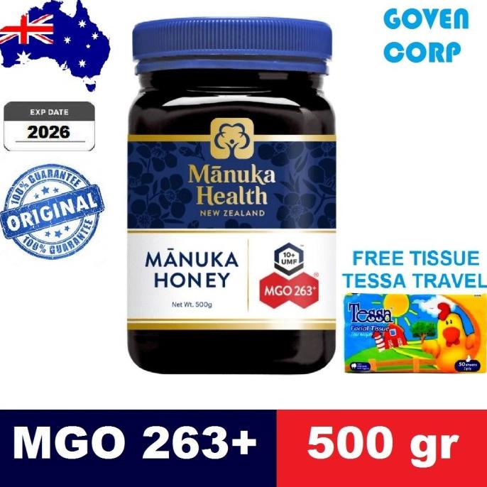 

Manuka Health Mgo 263+ Manuka Honey 500Gr Hargamurah