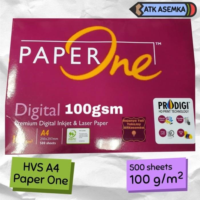 

Kertas HVS A4 100 gr 100GSM 100gsm 100gram PAPER ONE