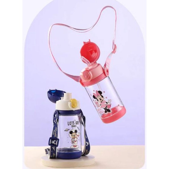 Botol Disney/Botol minum Disney 2 in1