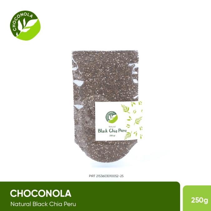 

TERBARU CHOCONOLA NATURAL BLACK CHIA SEED PERU 250 GRAM