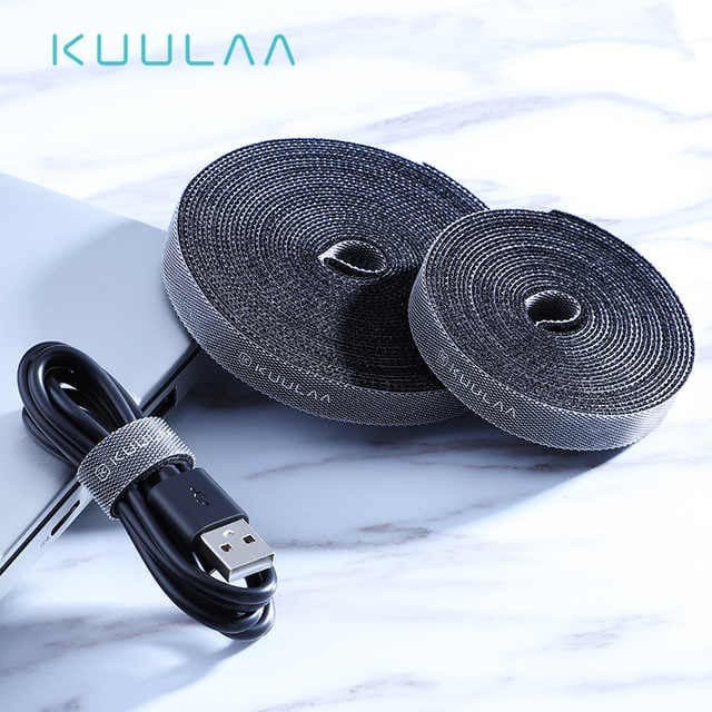 

Terlaris Cord Kuulaa Velcro Cable Ties Winder Tape Cable Velcro Cord Organizer