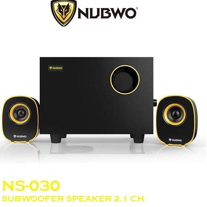 Discount Nubwo NS-030 - Speaker 2.1 With Subwoofer SPEAKER BLUETOOTH/SPEAKER JBL/SPEAKER POLYTRON