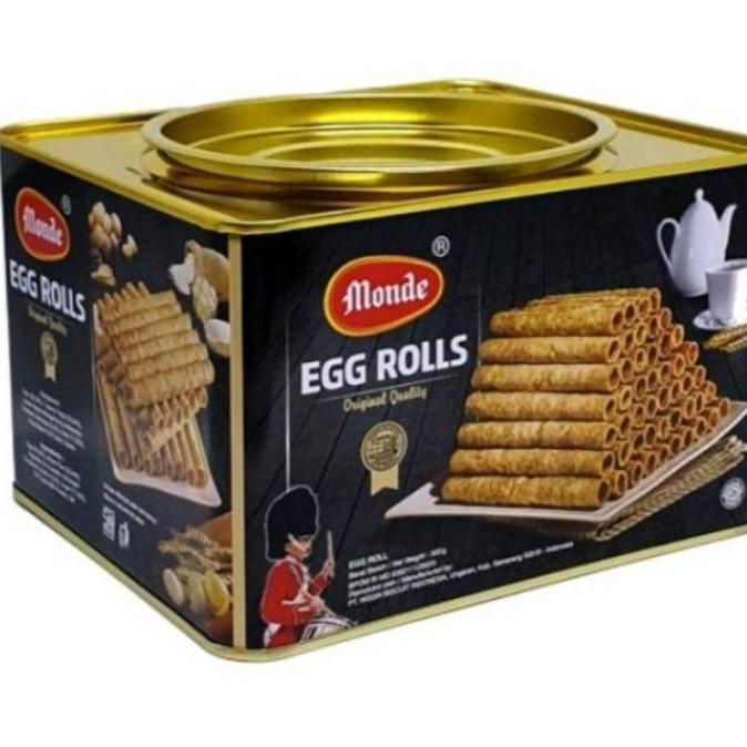 

KUE KALENG [READY] BEST SELLER 0BISKUIT KALENG KUE KALENG MONDE SERENA EGG ROLL EL09I09A82L