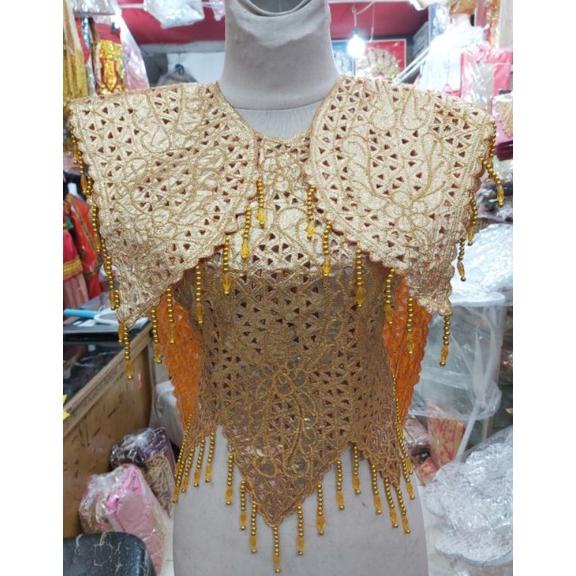TERLARIS tokah gold assesoris dress wedding pengantin READY