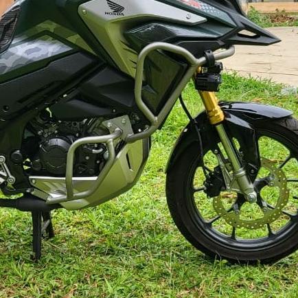BREKET BRAKET CRASHBAR HONDA CBX150 CBX 150 BRAKET PELINDUNG BODI