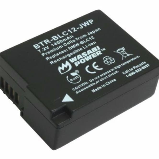 Wasabi Power For Panasonic Dmw Blc12 Blc12E Battery Kit With Charger