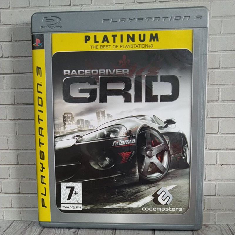 BD CD KASET ORIGINAL PS3 Race Driver Grid Usa Bahasa Inggris Lengkap manual book