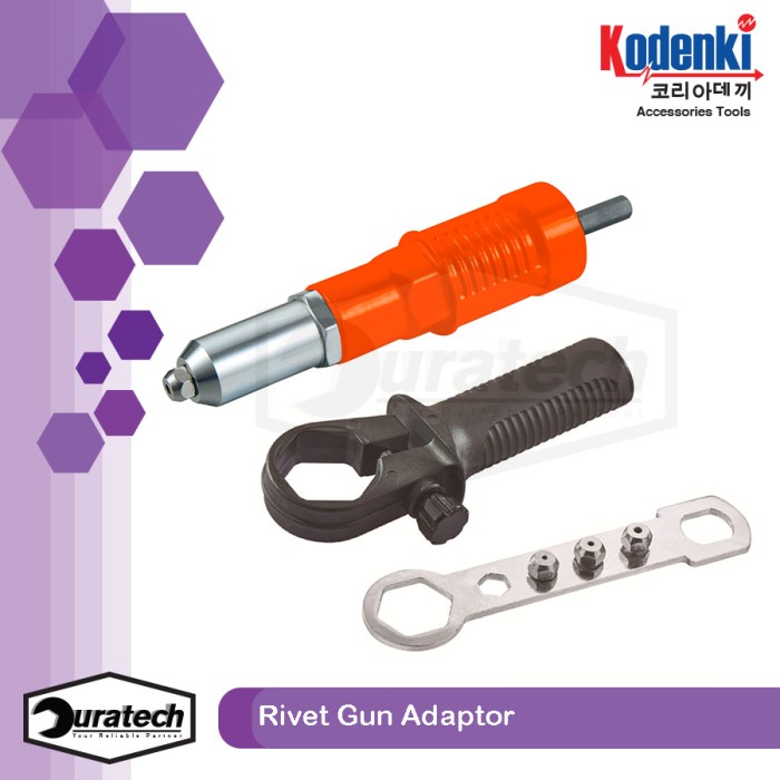 Adaptor Tang Rivet Ke Mesin Bor / Adaptor Paku Rivet Gun Elektrik