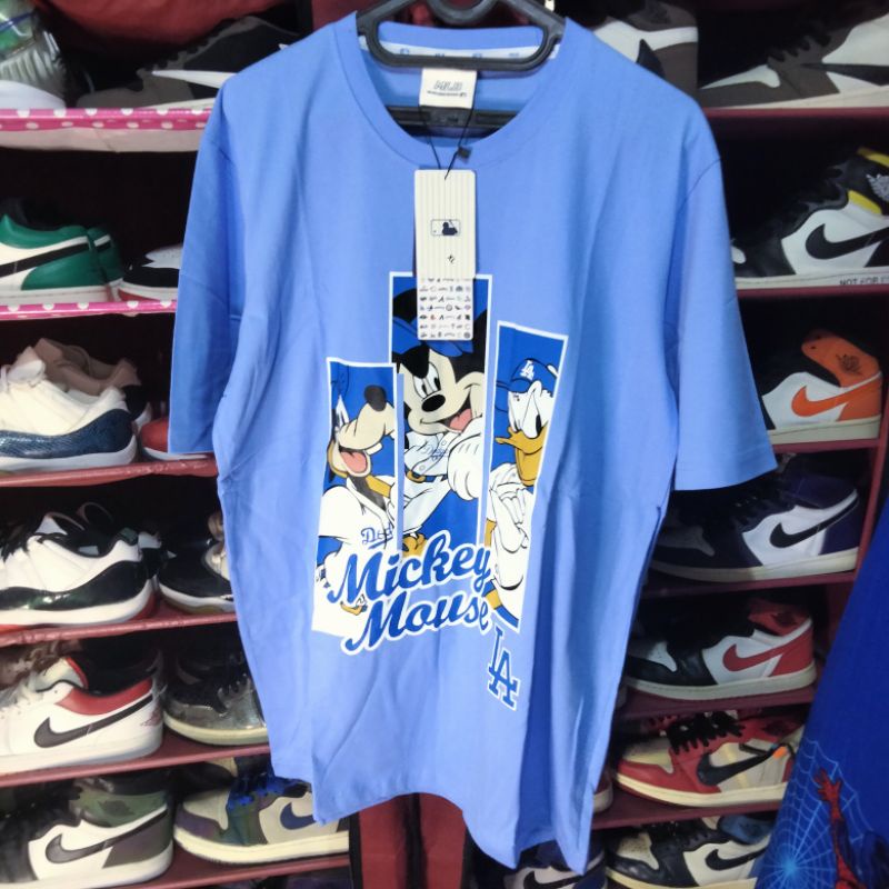 Kaos MLB x Disney Baru Original Import