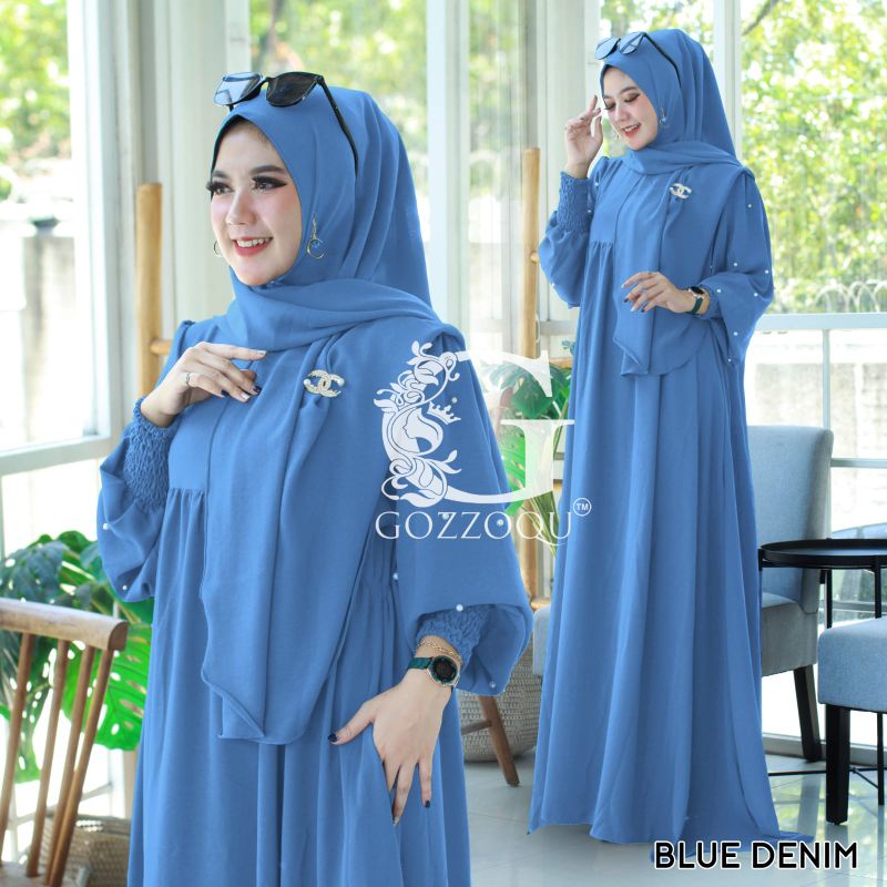 Aliza set maxi by gozo satu set sama hijab
