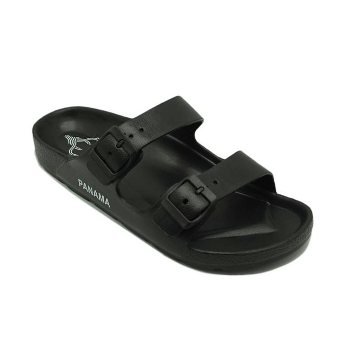 Panama Sandal | Torso Tmns01 Black | Sandal Slop Cowok Sandal Karet