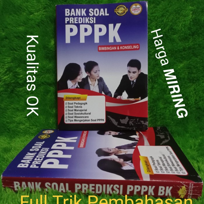 BANK SOAL PREDIKSI PPPK GURU BK(SD-SMP-SMA) 2021/T'UPDATE-HARGA MIRING