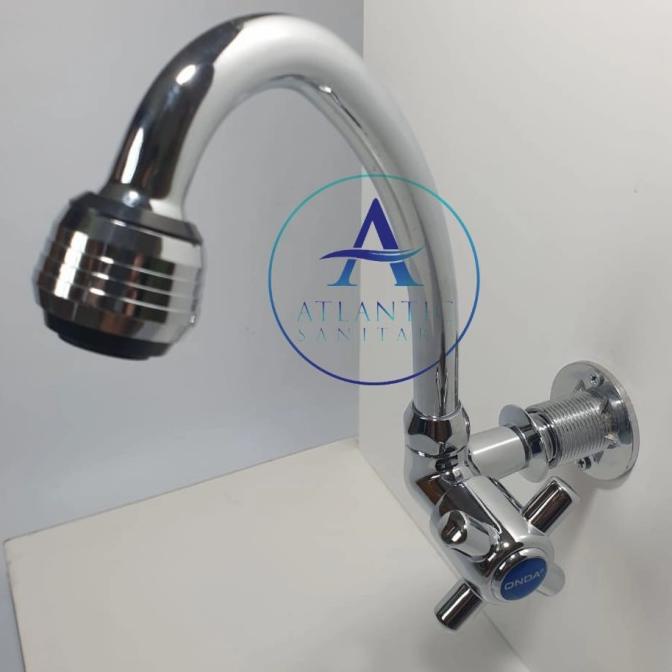 kran cuci piring onda/kran angsa dinding onda