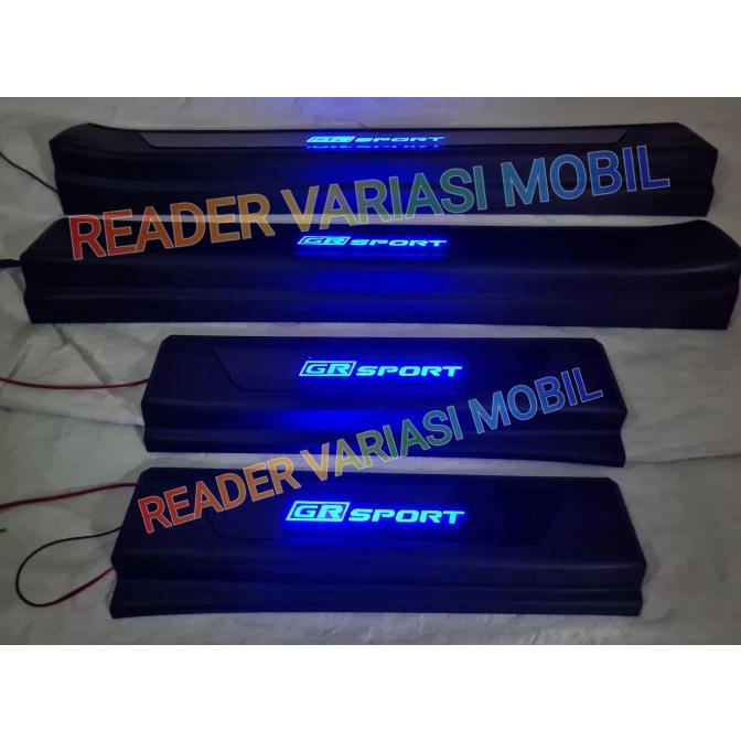 Sill Plate Sillplate Samping Side Scuff Plate RUSH 2022 GR Sport Lampu