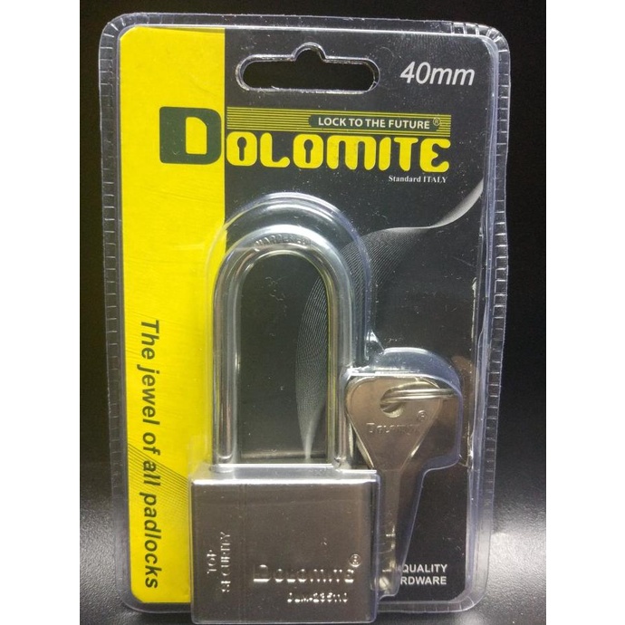 GEMBOK 40MM L KUNCI PINTU BANGUNAN , SECURITY, DOLOMITE 2204