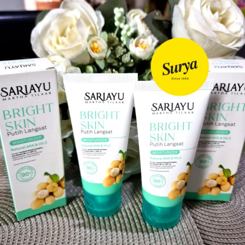 Sariayu Moisturizer Putih Langsat skin brightening SPF 15