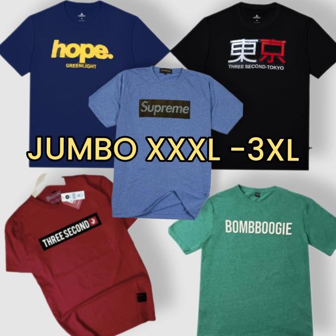 KAOS PRIA XXXL BAJU DISTRO PRIA XXXL KAOS SIZE JUMBO PRIA WANITA 3XL