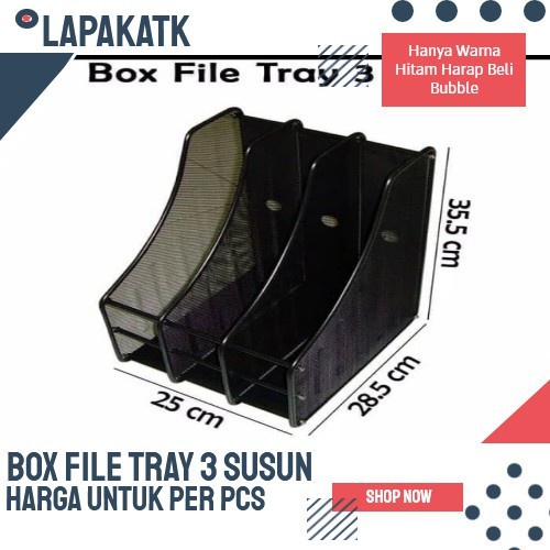 

Terlaris Boxfile Besi / Box File Besi 3 Sekat