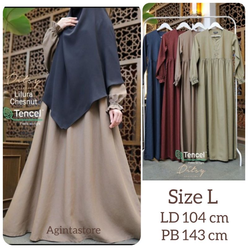 lilura chesnut size L by Ditsy