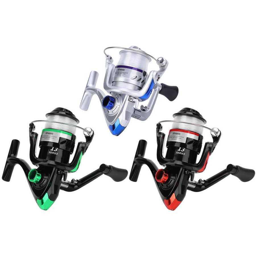 YUMOSHI FF5000 Reel Pancing Spinning 13 Ball Bearing 5.2:1 Pancing Reel Power Handle Ril Pancing Reel Pancing Power Handle Pancing Casting Rell Pancing Power Handle Casting Reel Pancing Mini Reel Casting Reel Baitcasting Real Pancing Power Handle Rell