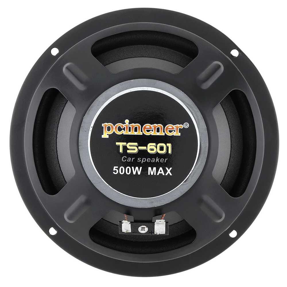 Pcinener Speaker Mobil HiFi 6.5 Inch 500W 1 PCS - TS-601 Mobil Pintu Subwoofer Karet Pintu Mobil Bass Subwoofer Mobil Speaker Mobil Karpet Mobil Avanza Speaker Subwoofer Tweeter Mobil Speaker Pintu Mobil Legacy Speaker Aktif Mobil Speker Mobil Subwofer