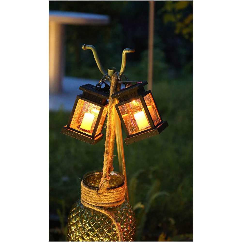 DUOGU Lampu Taman Hias Lentera Solar Power Waterproof Warm White EM301 Lampu Gantung Ruang Tamu Lampu Gantung Ruang Tamu Lampu Taman Lampu Outdoor Lampu Taman Lampu Outdoor Lampu Taman Dinding Lampu Taman Dinding Lampu Taman Minimalis Lampu Taman Minimali