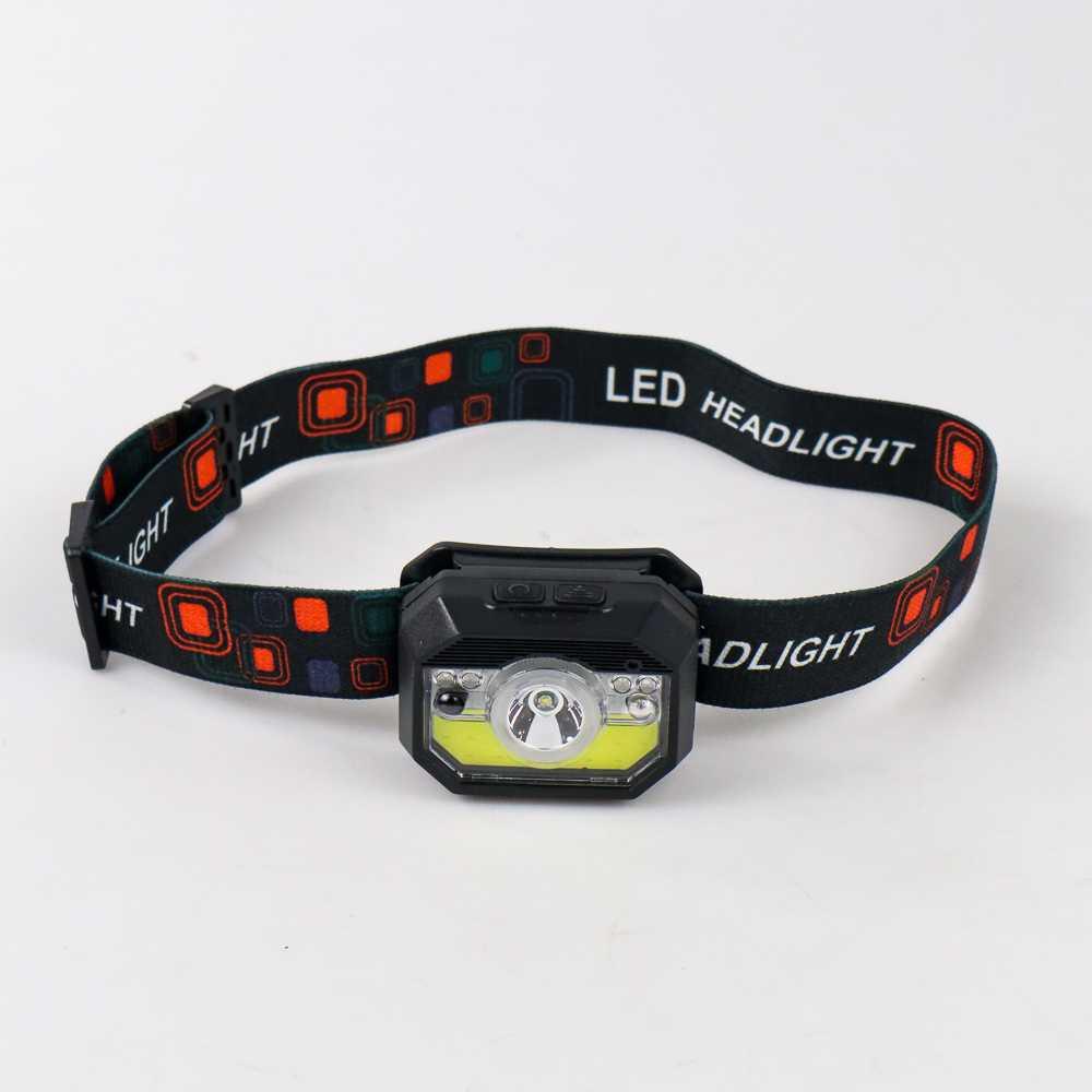 Pocketman Senter LED Kepala Headlamp Waterproof XPG + COB H-K28