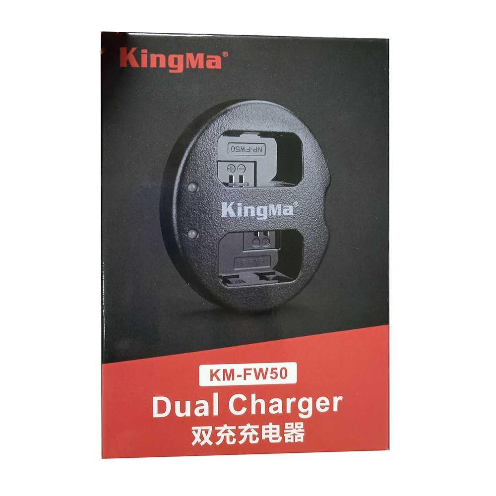 KingMa Charger Baterai 2 Slot Sony A5000 A5100 A6000 A7R KM-FW50 Drone Kamera Drone Kamera Charger Baterai Universal Charger Baterai Universal Charger Batere Charger Batere Charger Batrei Aa Charger Batrei Aa Charger Kamera Canon Charger Kamera Canon Akse