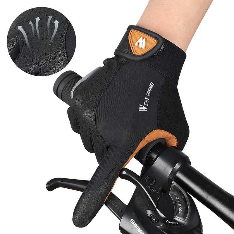 WEST BIKING Sarung Tangan Olahraga Sepeda Cycling Gloves Touch Screen 03-4-16